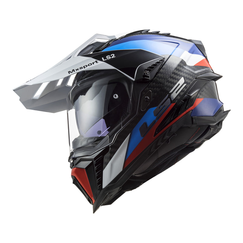Load image into Gallery viewer, LS2 MX701C Explorer Carbon Frontier - Blue / Black 06
