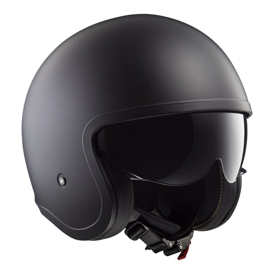 LS2 OF599 Spitfire II Helmet - Matte Black 06