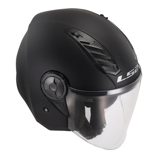 LS2 OF616 Airflow II Helmets - Matte Black 06