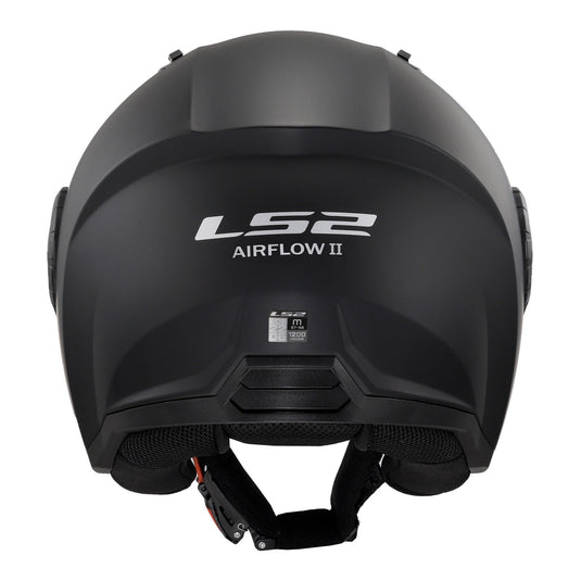 LS2 OF616 Airflow II Helmets - Matte Black 06