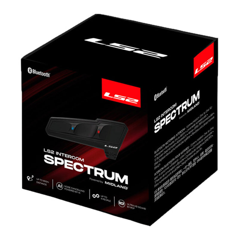 Load image into Gallery viewer, LS2 Spectrum Bluetooth Intercom by Midland - Single
