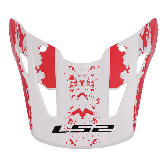 LS2 COZ Peak Hyde - Red / White