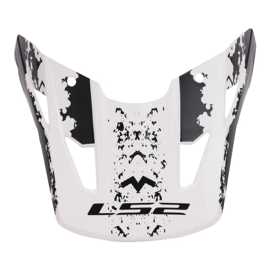 LS2 COZ Peak Hyde - Black / White