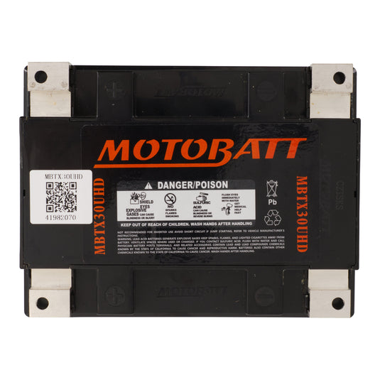 Motobatt Battery Quadflex AGM - MBTX30UHD