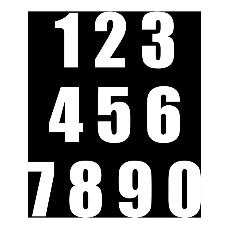 Load image into Gallery viewer, Whites Race Number - White #2 (10 Pack)
