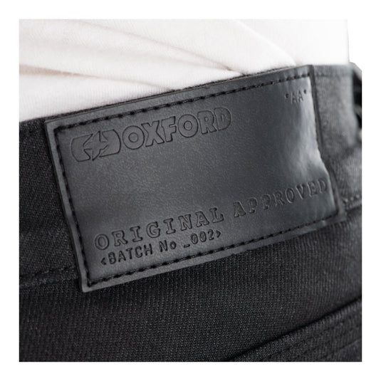 Oxford Original CE AA Armourlite Slim Men's Jeans - Black (Short - 30L)