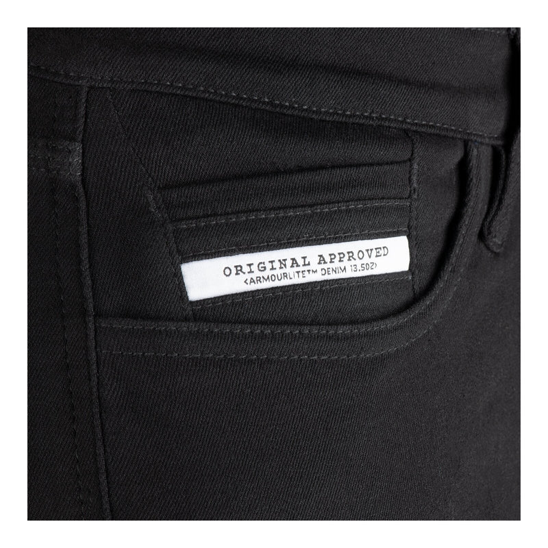 Load image into Gallery viewer, Oxford AA Super Stretch Men's Jean - Black (Short)
