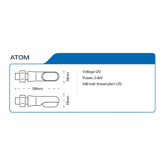 Oxford Atom Mini Indicators (includes 2 Resistors)
