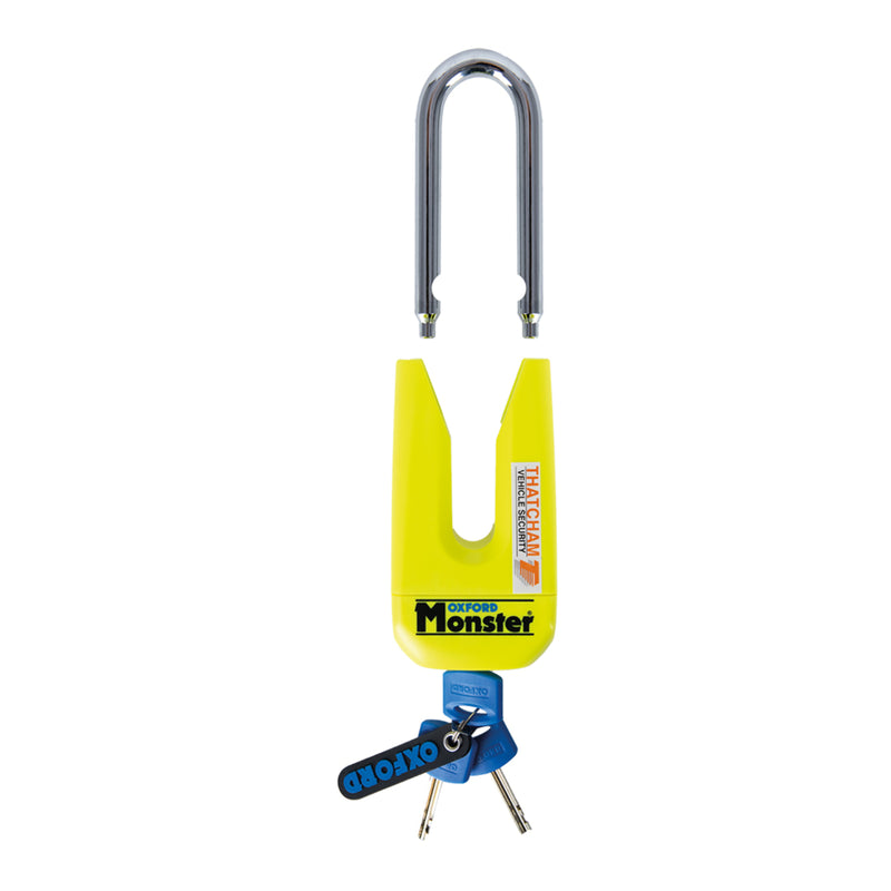Load image into Gallery viewer, Oxford Disc Lock Monster - Yellow
