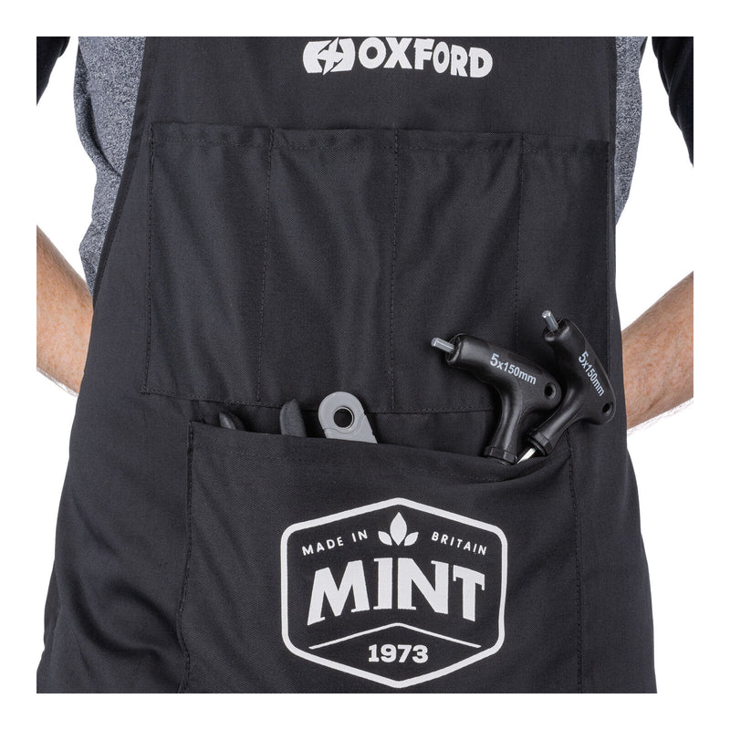 Load image into Gallery viewer, Oxford Mint Workshop Apron
