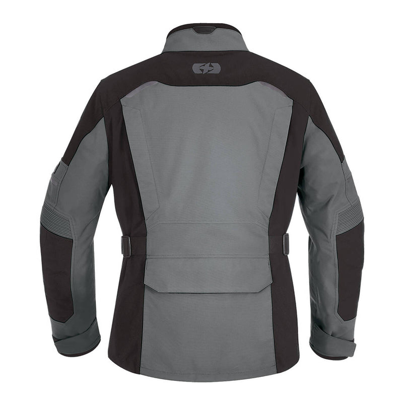 Load image into Gallery viewer, Oxford Mondial Laminate Jacket - Black / Grey
