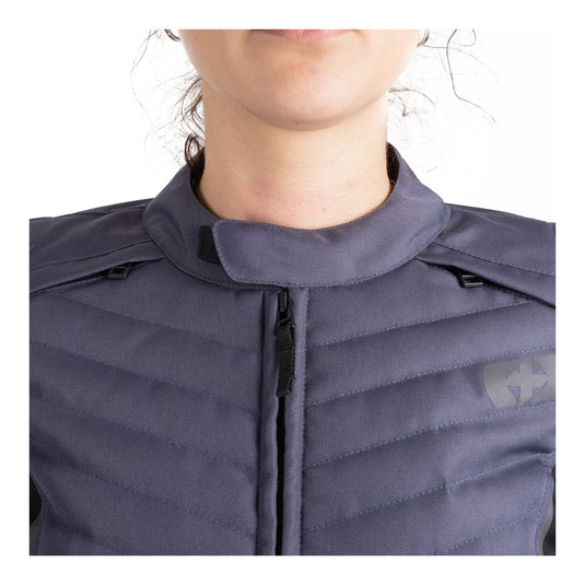 Oxford Valencia 3.0 Waterproof Dr2Dry Women's Textile Jacket - Grey / Black