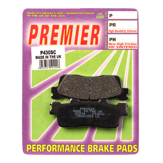 Premier Brake Pads - P-SC Organic Scooter