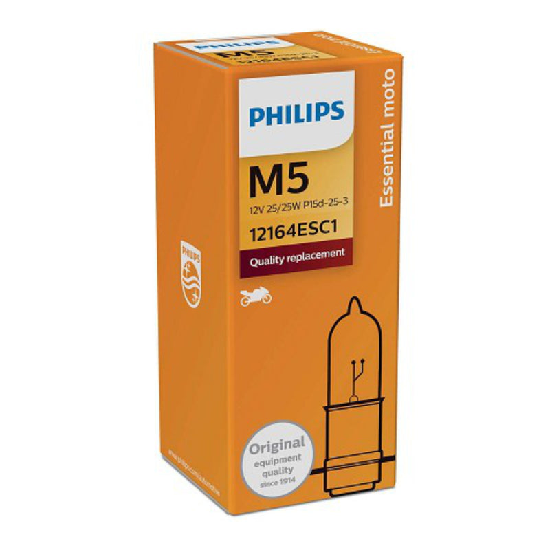 Load image into Gallery viewer, Philips Bulb M5 12164 ES 12V 25/25W P15D-25-3 C1

