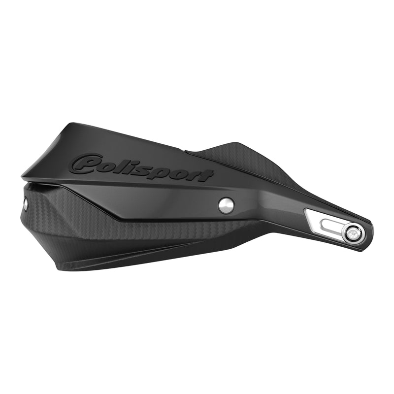 Load image into Gallery viewer, Polisport Trail Blazer Handguard with Metal Bar - Black / Black

