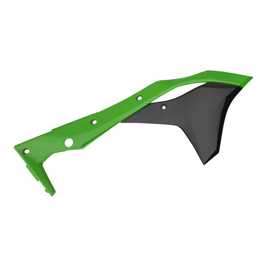 Polisport Radiator Scoops Kawasaki KX250F ('17-'20) - Green
