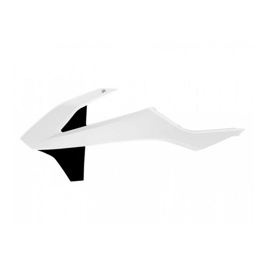 Polisport Radiator Scoops KTM SX/SXF '16 /EXC/EXC-F '17 - White/Black