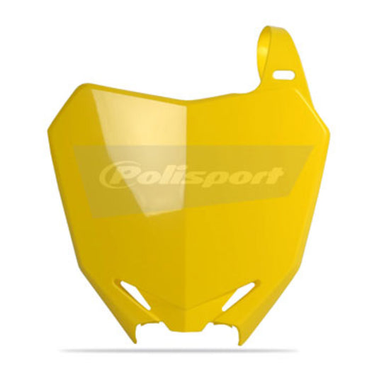 NUMBER PLATE SUZ RMZ250 10-16/ RMZ450 08-16 RMYEL