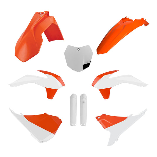 Polisport Full Kit KTM SX/SX-F '15 & XC/XCF '13-'15 - OEM Orange / White