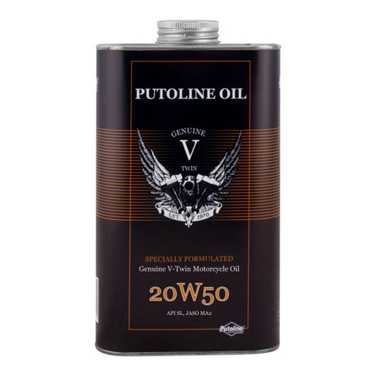 Putoline Genuine V-Twin Engine Oil - 20W50