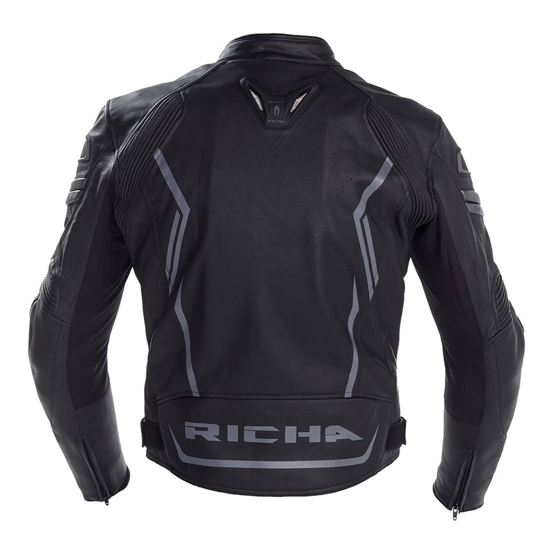 Load image into Gallery viewer, Richa Assen Leather Jacket - Black
