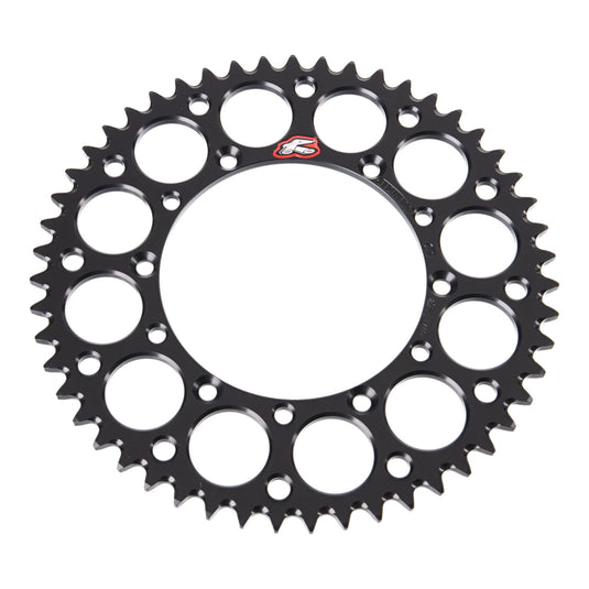 Renthal Sprocket Rear Black 51T Alloy 7075 T6 Grooved