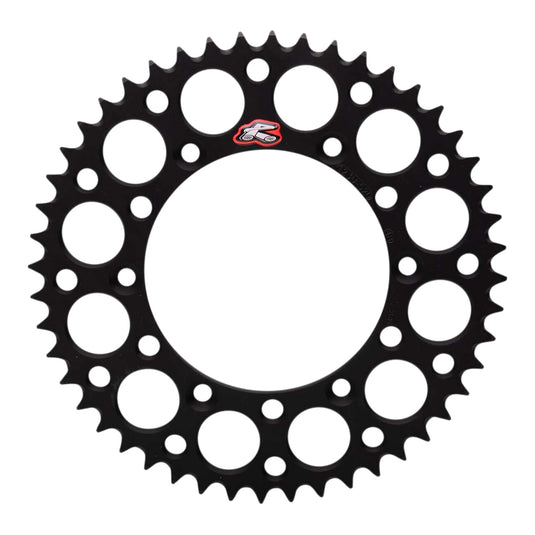 Renthal Sprocket Rear Black 49T Alloy 7075 T6 Grooved
