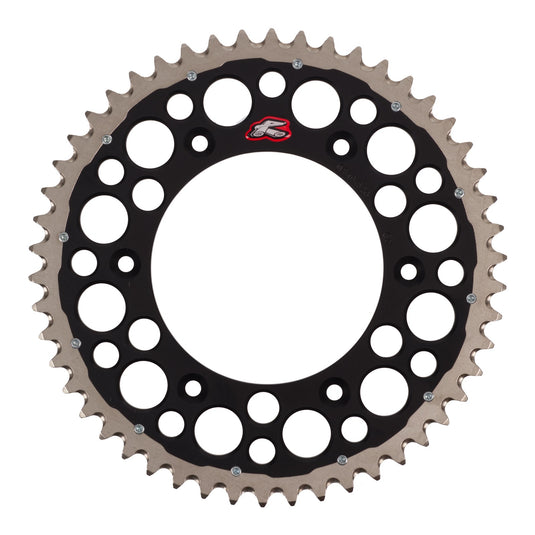 Renthal Sprocket Twinring Black 50T Bi-Metal Grooved