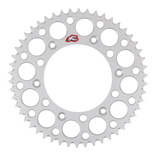 Renthal Sprocket Rear Silver 50T Alloy 7075 T6 Grooved Honda