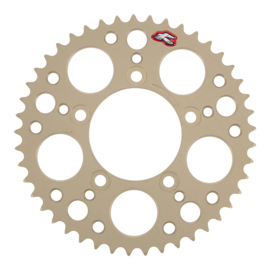 Renthal Rear Sprocket 199 / 525 Grooved - Silver [Suzuki]