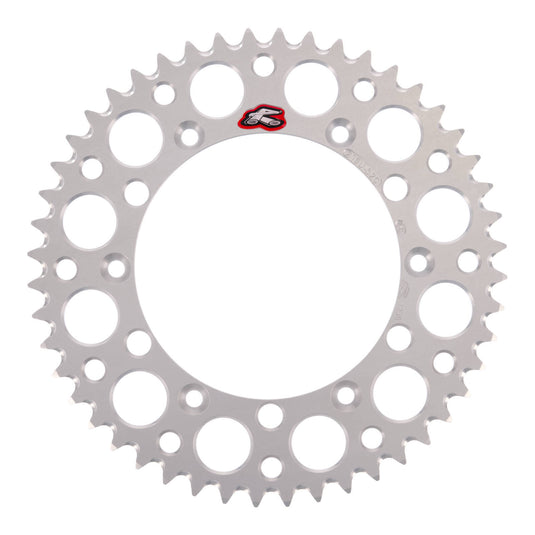 Renthal Rear Sprocket T6 Grooved 7075 Alloy - Silver [GasGas]