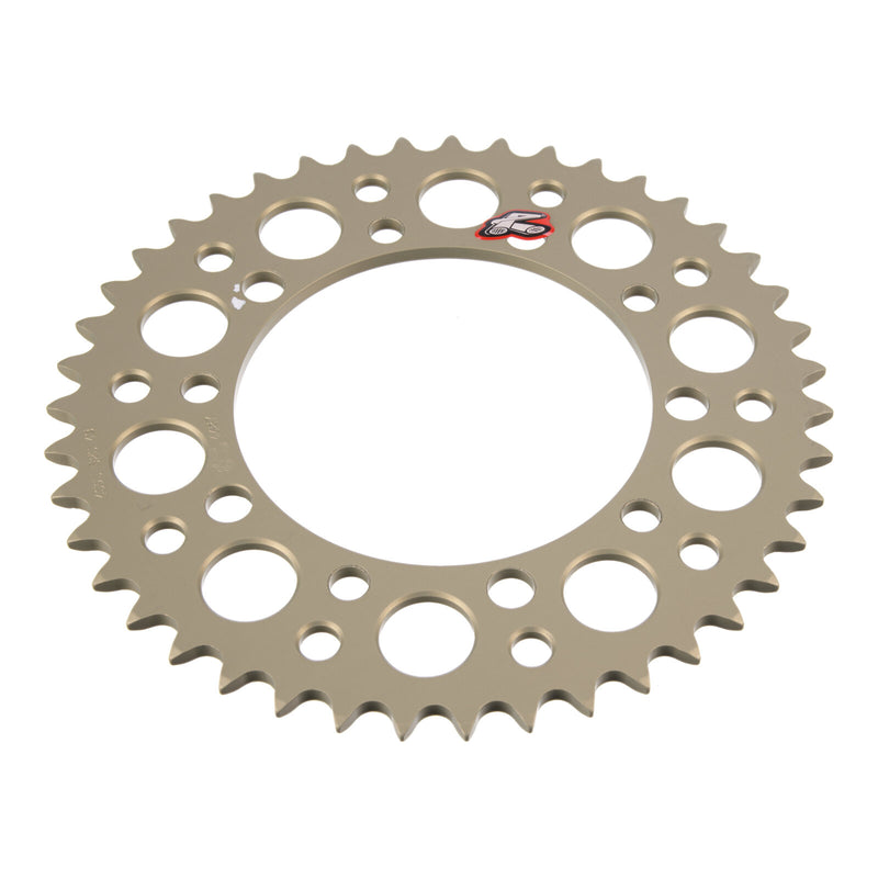 Load image into Gallery viewer, Renthal Sprocket Hard Anodised 43T Silver
