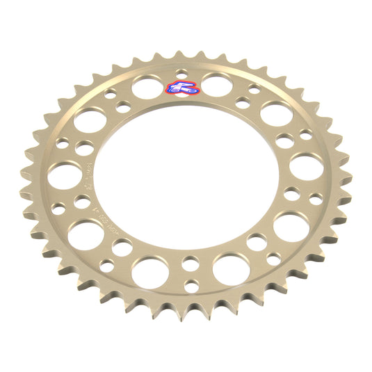Renthal Sprocket Rear Silver 41T Alloy 7075 T6 Grooved Suzuki
