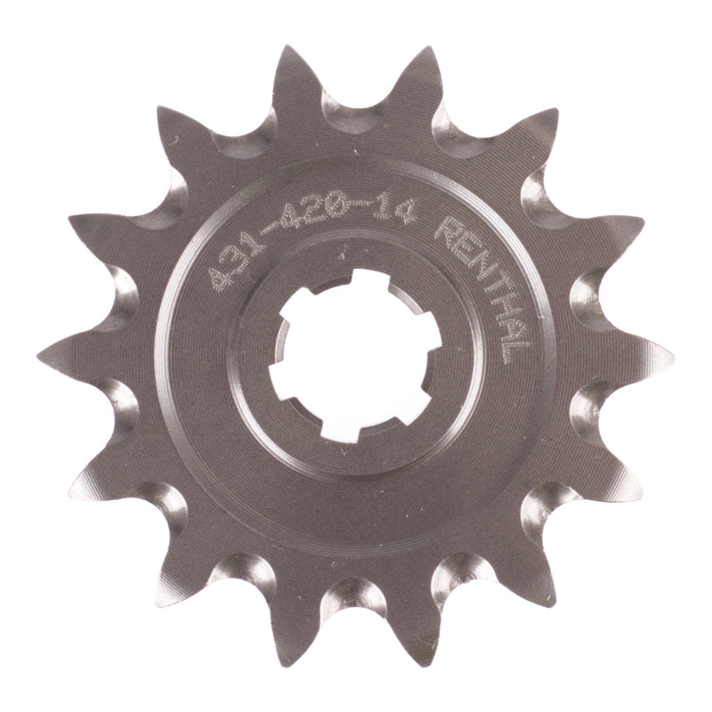 Load image into Gallery viewer, Renthal Front Sprocket 14T Grooved Kawasaki
