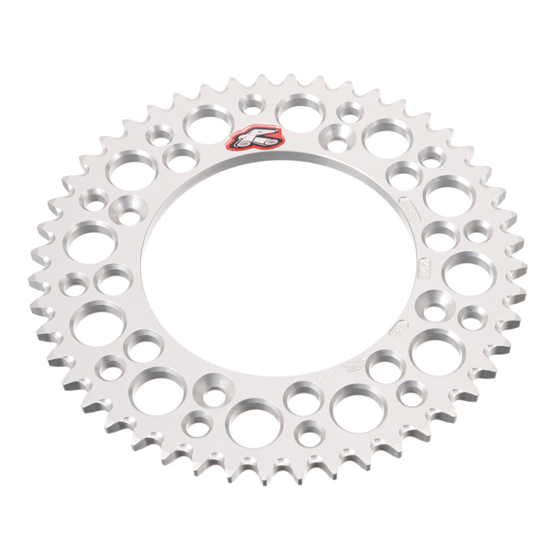 Load image into Gallery viewer, Renthal Sprocket Rear Silver 48T Alloy 7075 T6 Grooved

