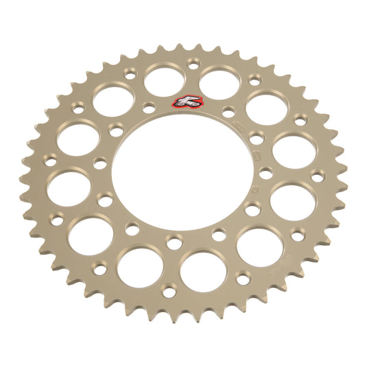 Renthal Sprocket Rear Hard Anodised 47T 47P-HA Ultralight