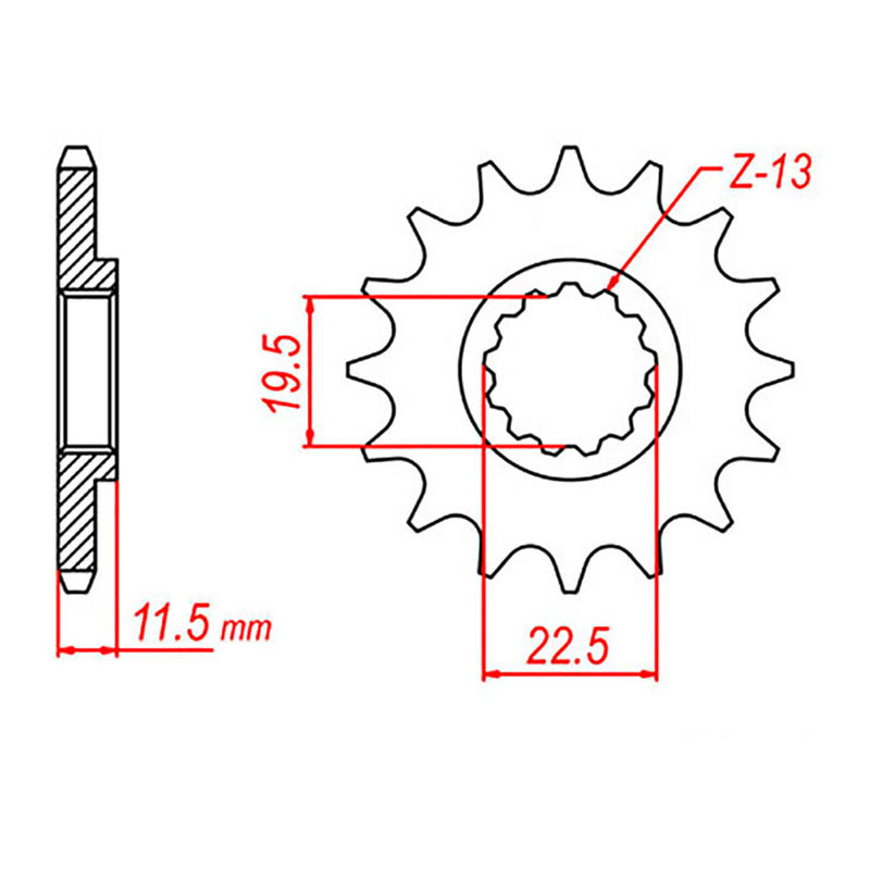 Load image into Gallery viewer, Sprocket Kit Suzuki DRZ125 Small Wheel - 428KRO 14/51

