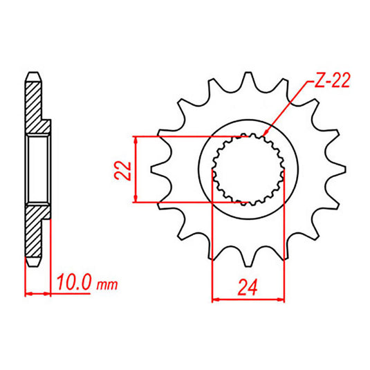 Sprocket Kit BMW F650 GS Dakar - 520XRE 16/47