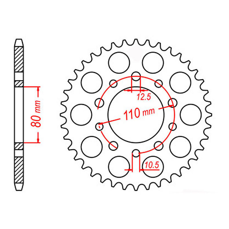 Load image into Gallery viewer, Sprocket Kit Honda VFR750F (RC24) 86-87 - 530XRE 16/45
