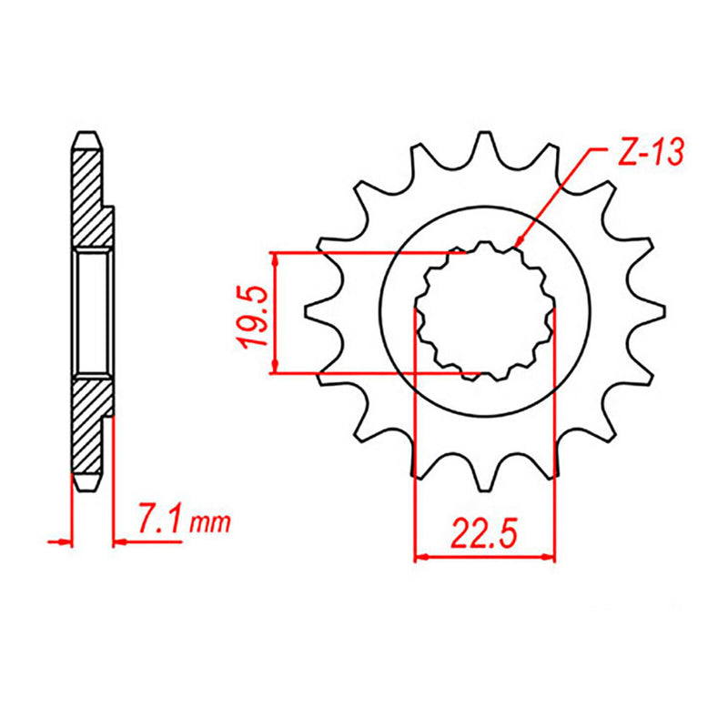 Load image into Gallery viewer, Sprocket Kit Suzuki GN250 - 520H 15/41
