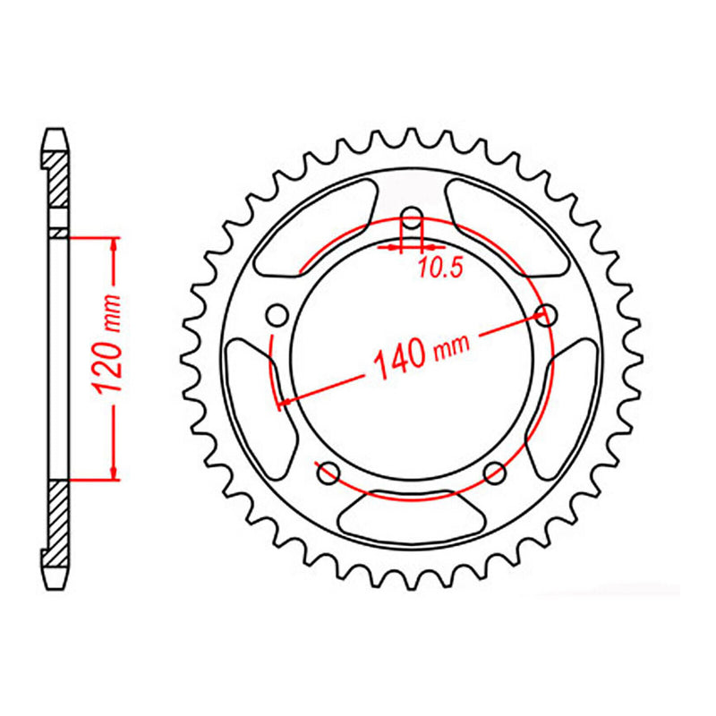 Load image into Gallery viewer, Sprocket Kit Suzuki SV1000S (economy) - 530XRE 17/40
