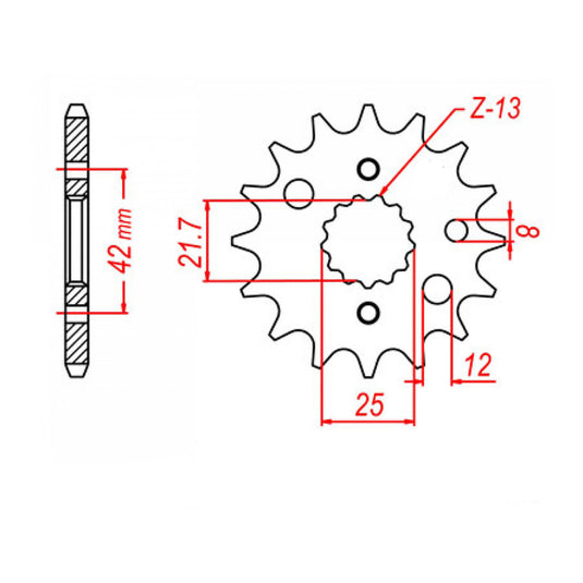 Sprocket Kit Suzuki GSXR1300 HAYABUSA '99-'07 - 530ZXW 17/40