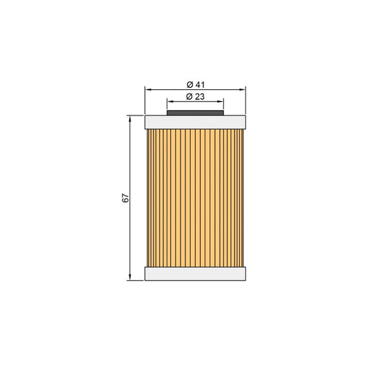 Twin Air Oil Filter KTM 250SXF/EXC/SX '06-'12 450SXF/XC