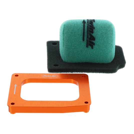 TWIN AIR PRE-OILED AIR FILTER (FR) & ALUMINUM FLANGE