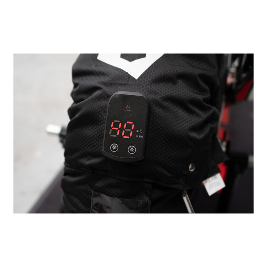 WMP C7 Digital Tyre Warmer 30-90°C 120/200+ Pair Black