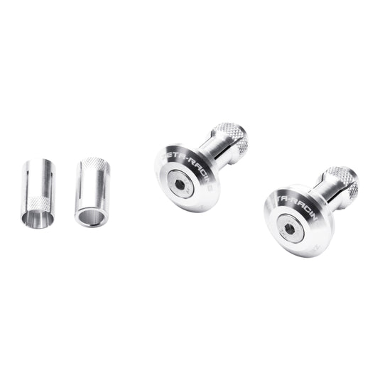 Zeta Bar End Plug 29mm 2pcs - Silver