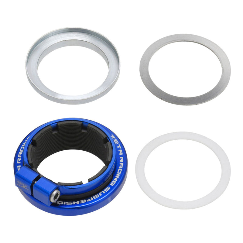 Load image into Gallery viewer, Zeta Rearshock Preload Adjuster KYB46 - Blue
