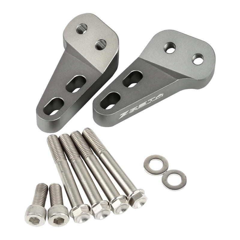 Load image into Gallery viewer, Zeta Armor TC-Mount Front - CNC Aluminium - With Bolts
