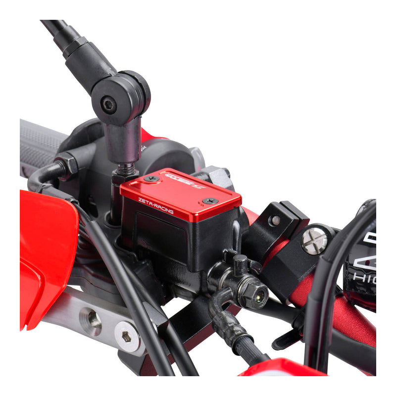 Load image into Gallery viewer, Zeta Front Brake Reservoir Cover Honda XR/Suzuki DRZ/Kawasaki KLX/CRF250L

