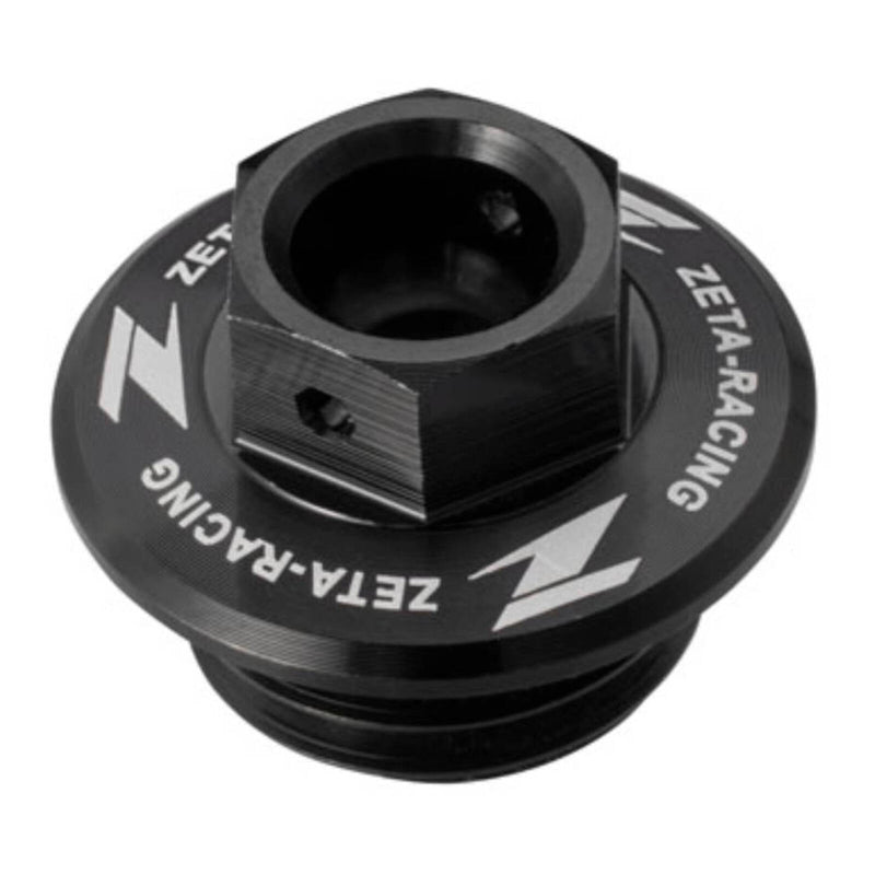 Load image into Gallery viewer, Zeta Oil Filler Plug Honda CR/CRF, Yamaha YZ/YZF/WRF, Kawasaki KLX - Black
